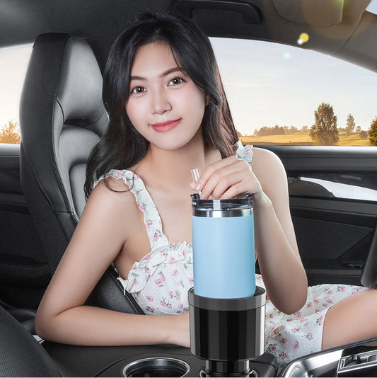 Car Cup Holder Expander – Adjustable & Secure Fit for Large Drinks